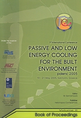 Proceedings of the 1st International Conference on Passive and Low Energy Cooling for the Built Environment