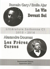 Litterature Sorbonne C1  2015 -2016